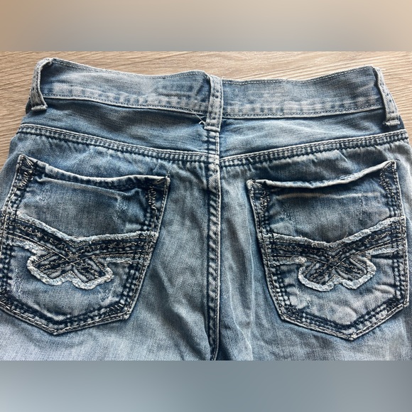 Helix Classic Denim Straight Jeans - Picture 2 of 4